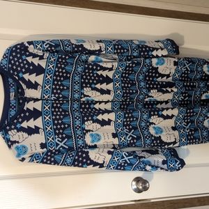 Men's Footed PJs Large